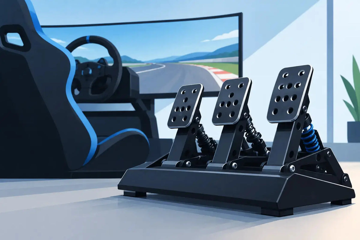 Aktive Pedale: Zukunft für dein SimRacing - GermanSimRacing