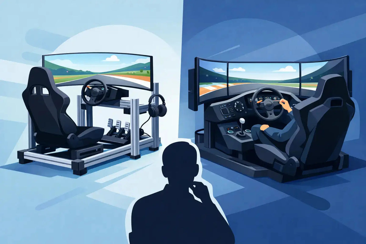 Aluminiumrig oder Cockpit: Was passt zu dir? - GermanSimRacing