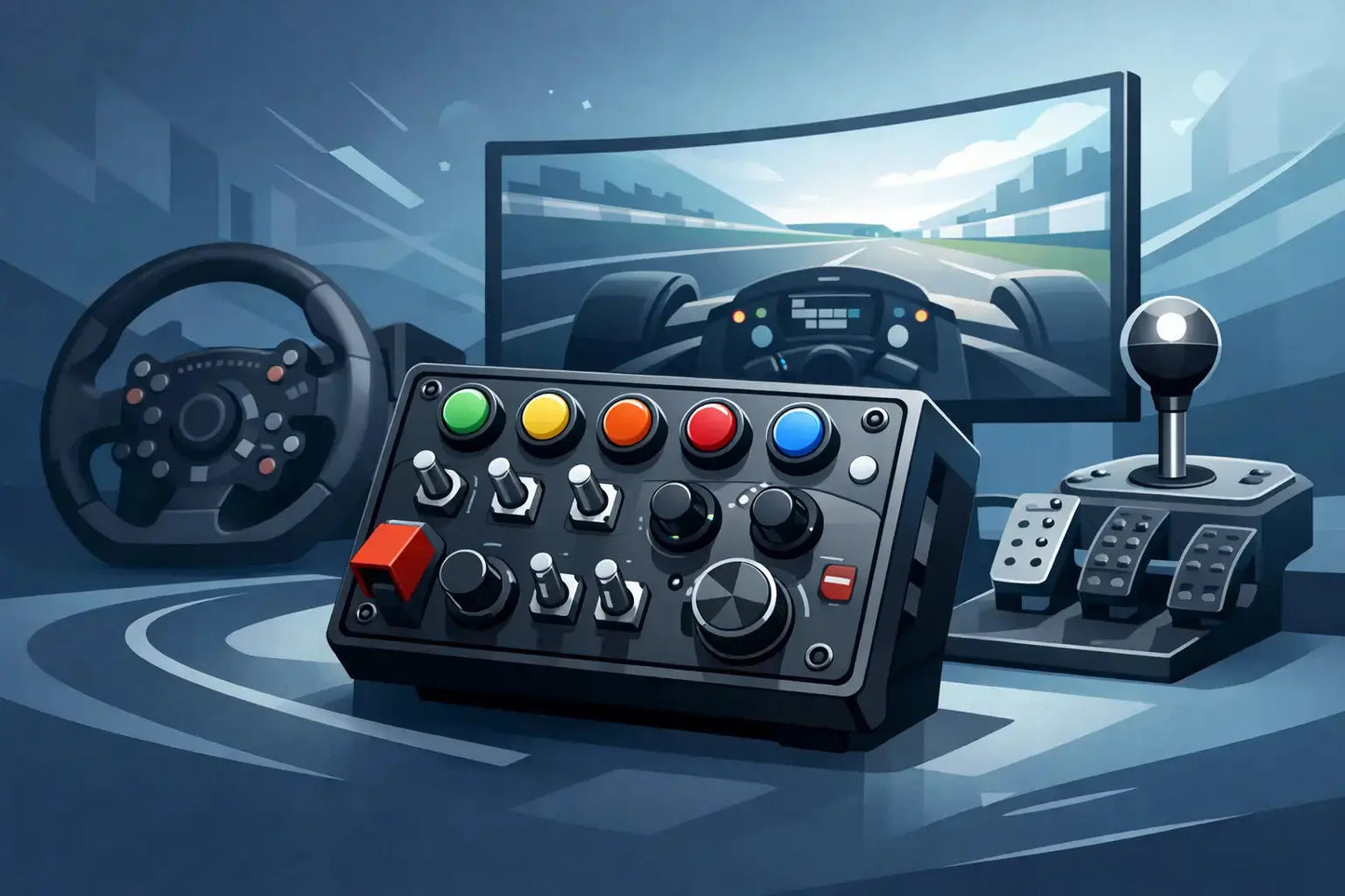 Button Box Simracing Empfehlung 2026 - GermanSimRacing