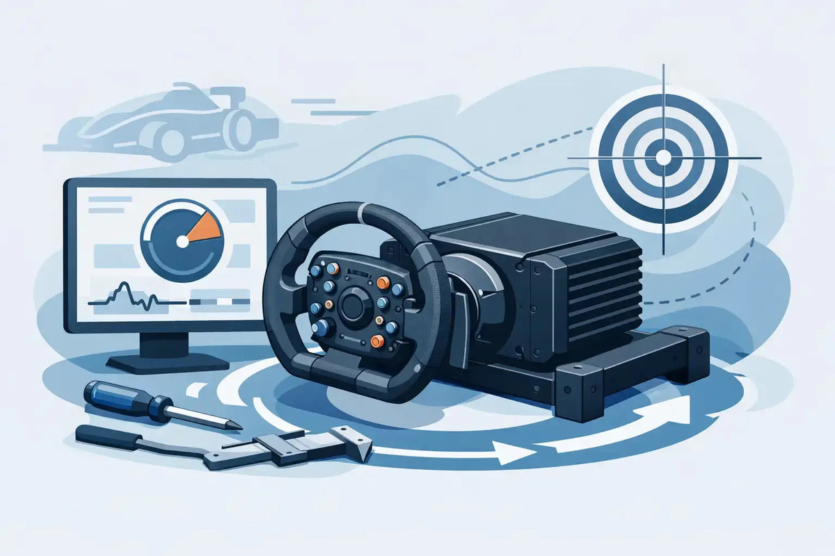 Direct Drive Wheelbase richtig kalibrieren - GermanSimRacing