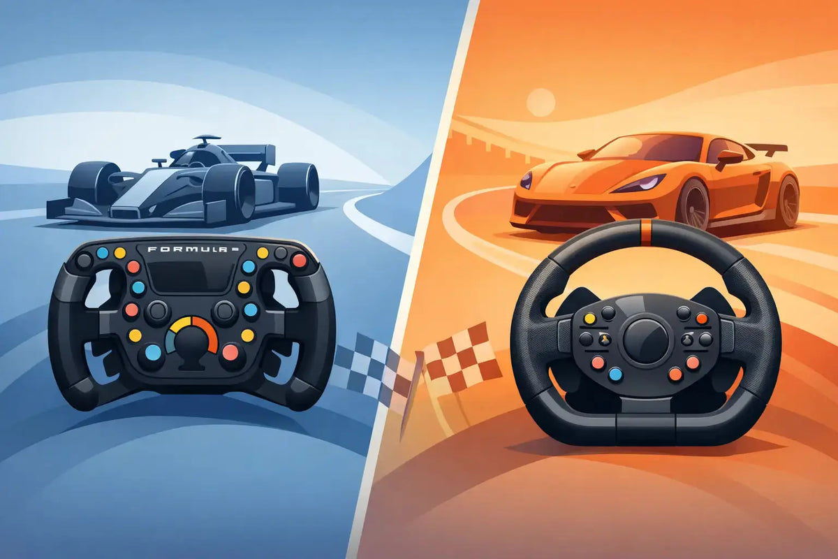 Formula oder GT Lenkrad: Was passt zu dir? - GermanSimRacing