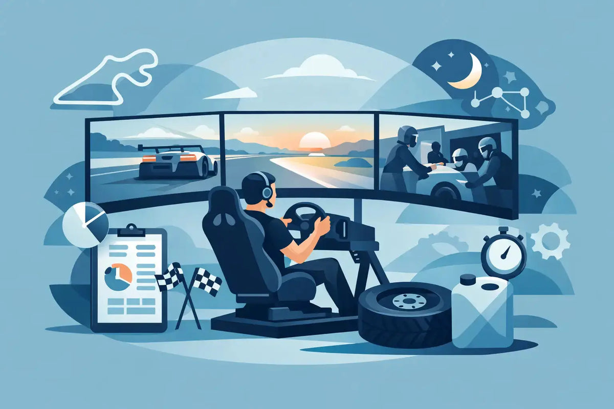 SimRacing-Setup für Endurance-Rennen richtig planen - GermanSimRacing