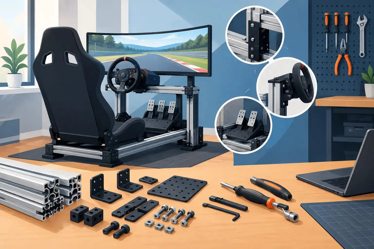 Simracing DIY Zubehör sinnvoll selbst aufbauen - GermanSimRacing
