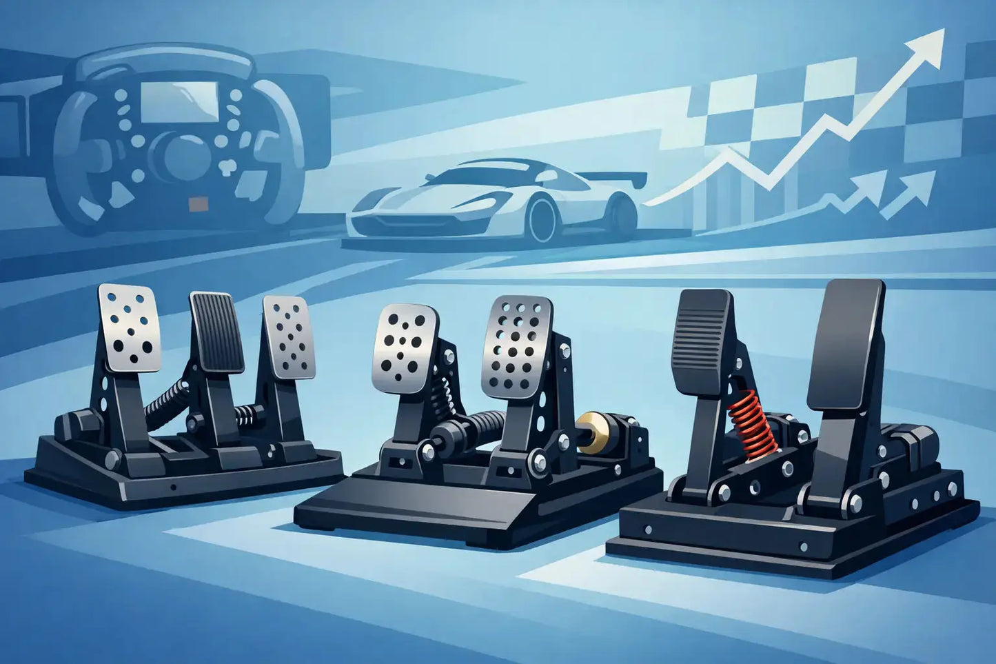 Simracing Pedale Kaufberatung für 2026 - GermanSimRacing