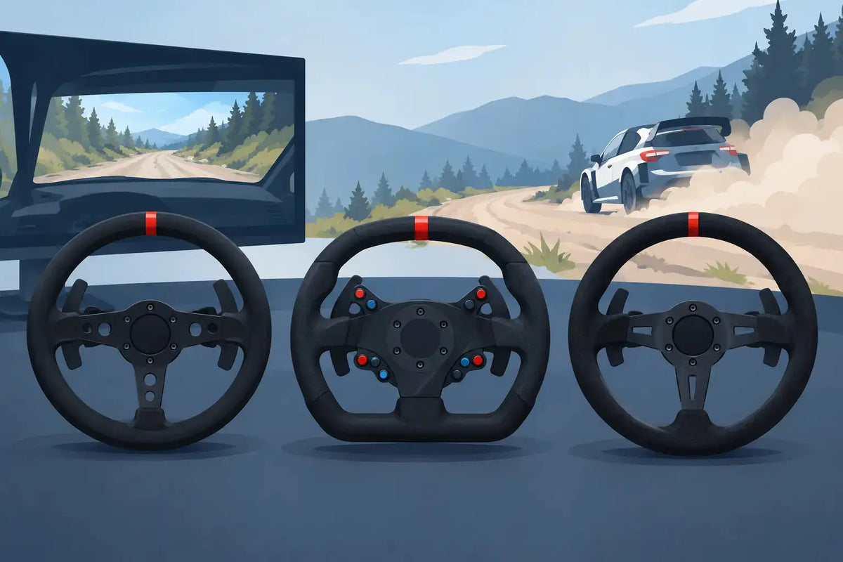 Welches Lenkrad für Rally-Simracing passt zu dir? - GermanSimRacing