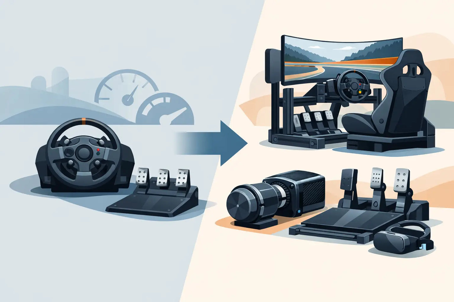 SimRacing-Upgrade vom T300: Was lohnt sich?