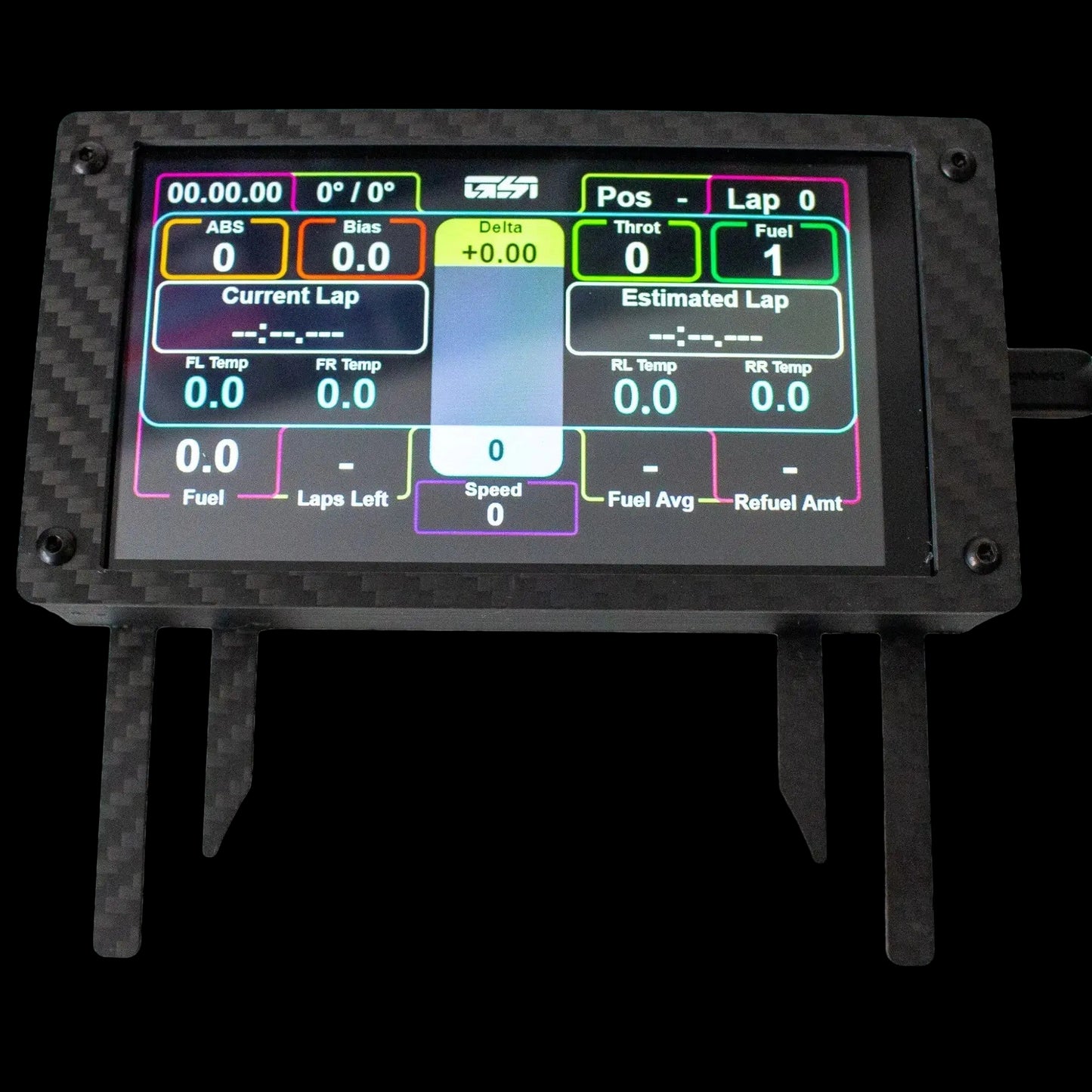 3D-Simgear Dash V2 - 4.3 Zoll - GermanSimRacing