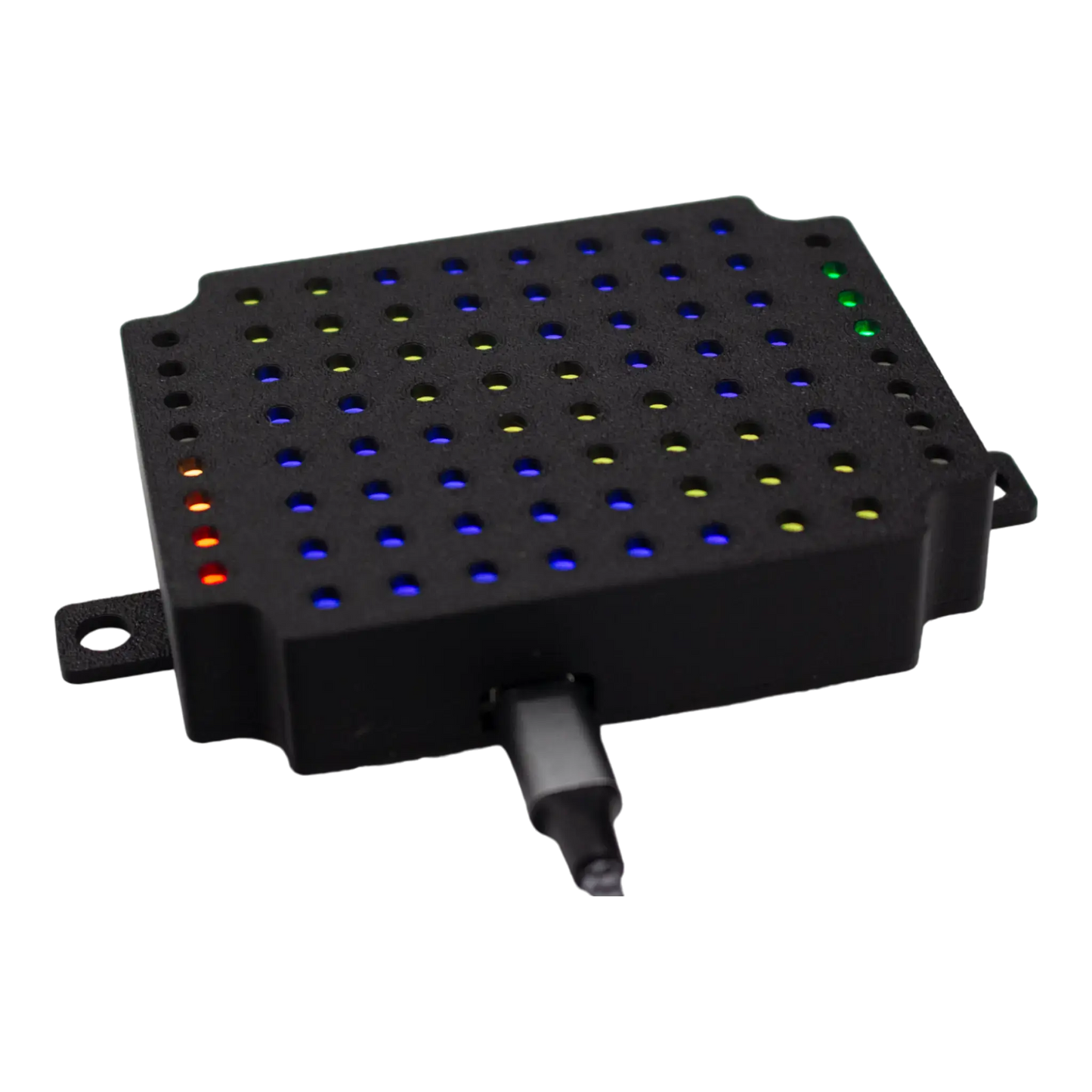 3D-Simgear LED Flag Plus - LED Matrix Display mit 64 + 16 LEDs für Simracing ähnlich iFlag - GermanSimRacing