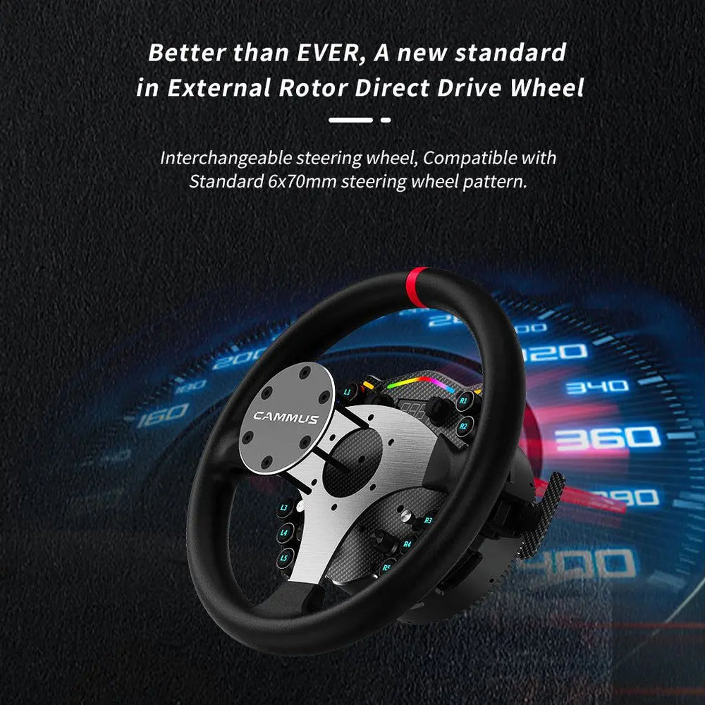 
                  
                    C12 Direct Drive Steering Wheel - GermanSimRacing
                  
                