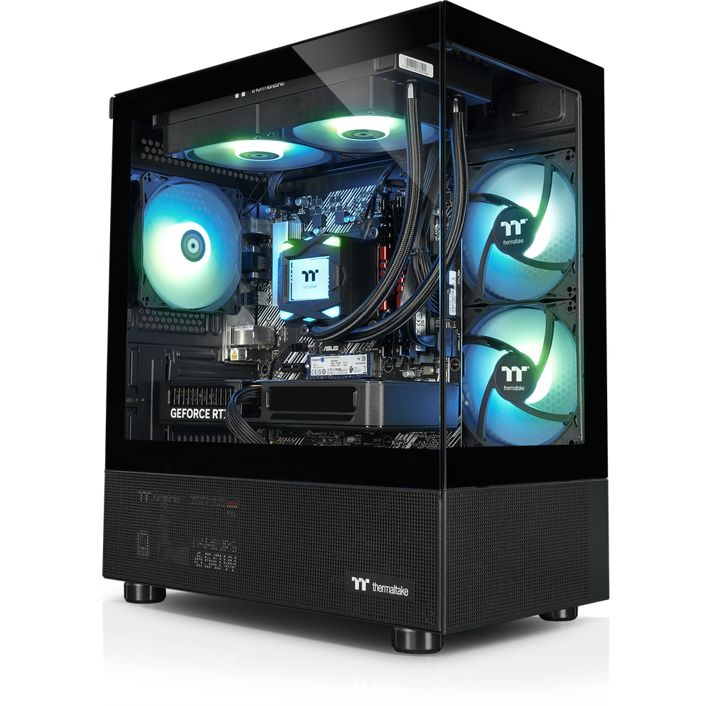 Dark Shadow 5060Ti Black LCGS Gaming PC - GermanSimRacing