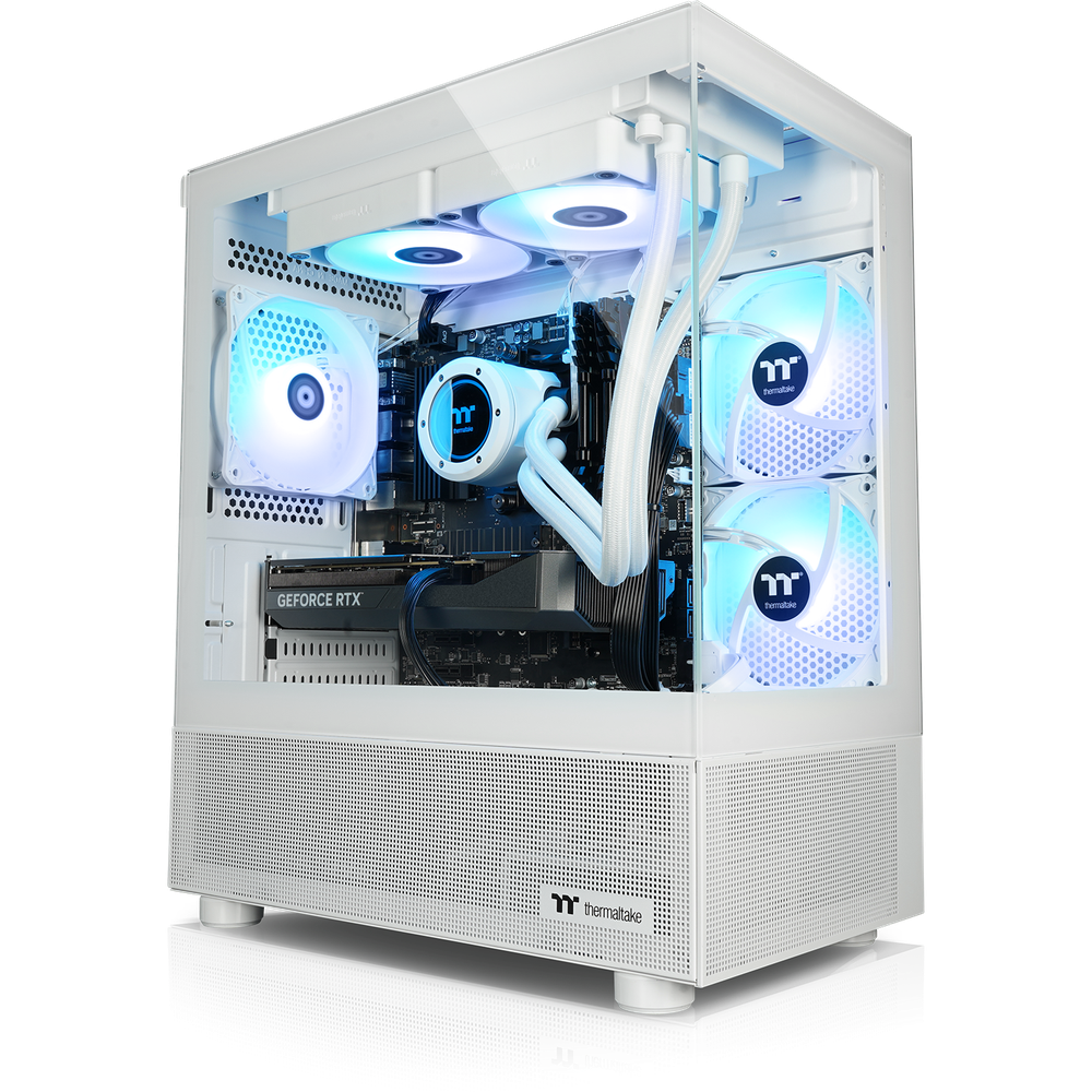 Frost Giant 5070 Snow White LCGS Gaming PC - GermanSimRacing