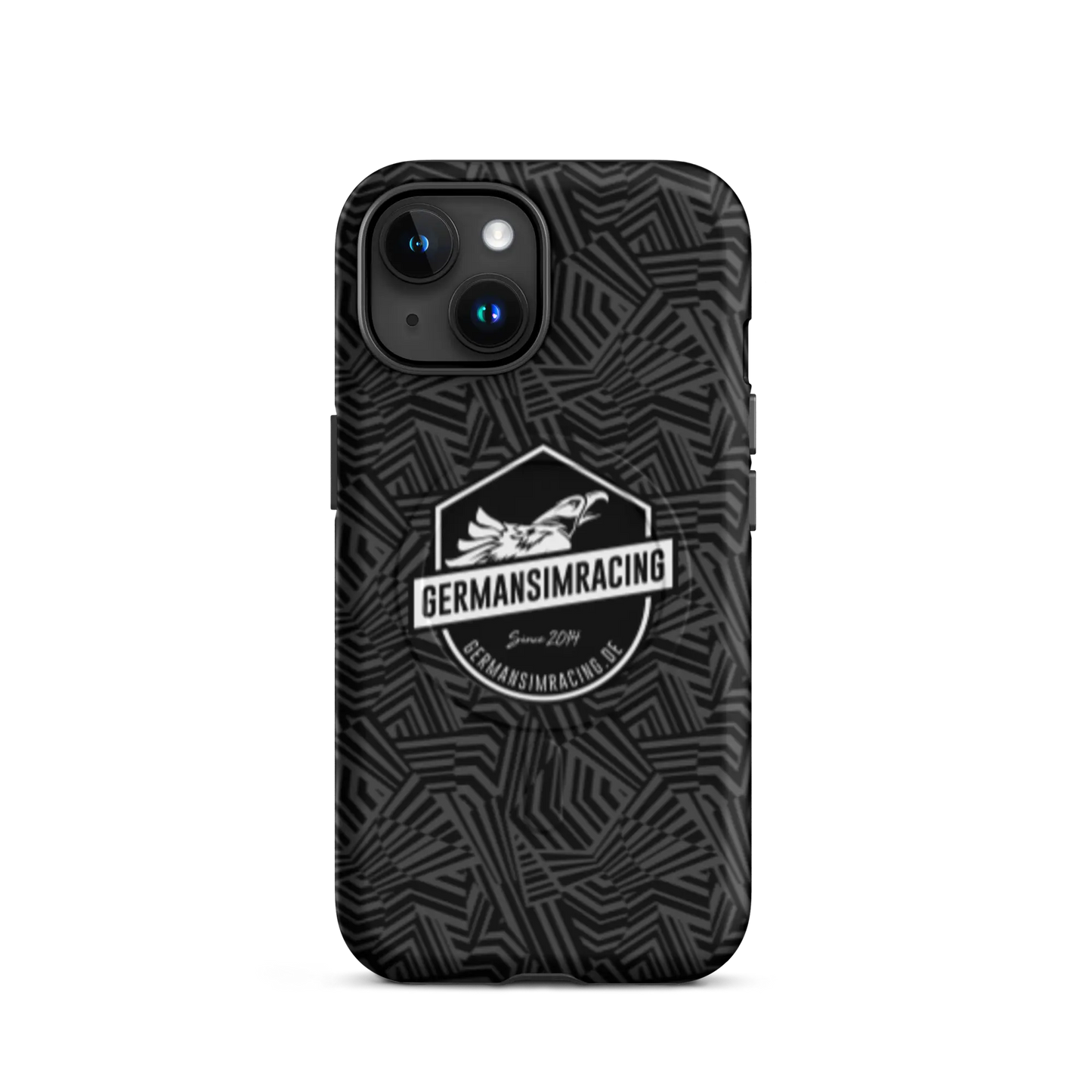Hardcase iPhone®-Hülle mit MagSafe® (Badge, Dazzle) - GermanSimRacing