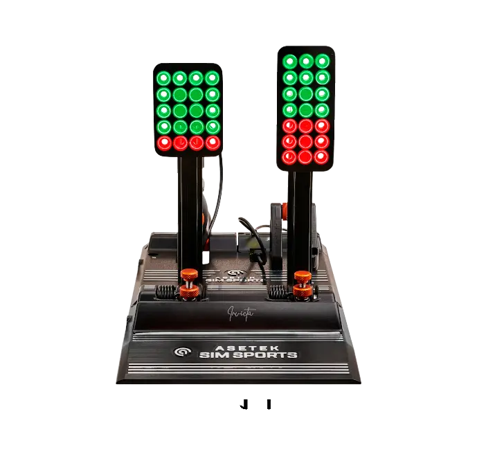 
                  
                    Invicta™ Pedals Gas und Bremse - GermanSimRacing
                  
                