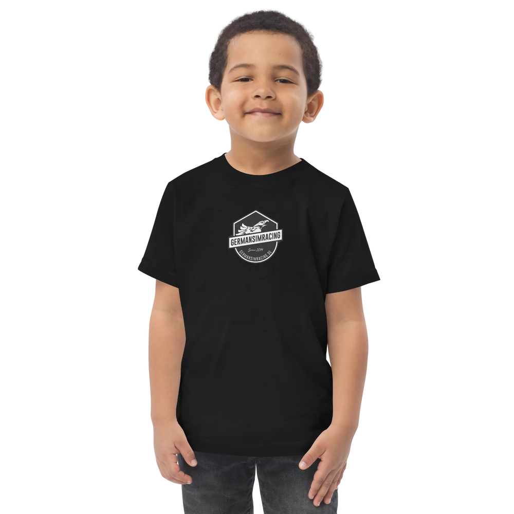 Jersey-T-Shirt für Kleinkinder (Badge) - GermanSimRacing