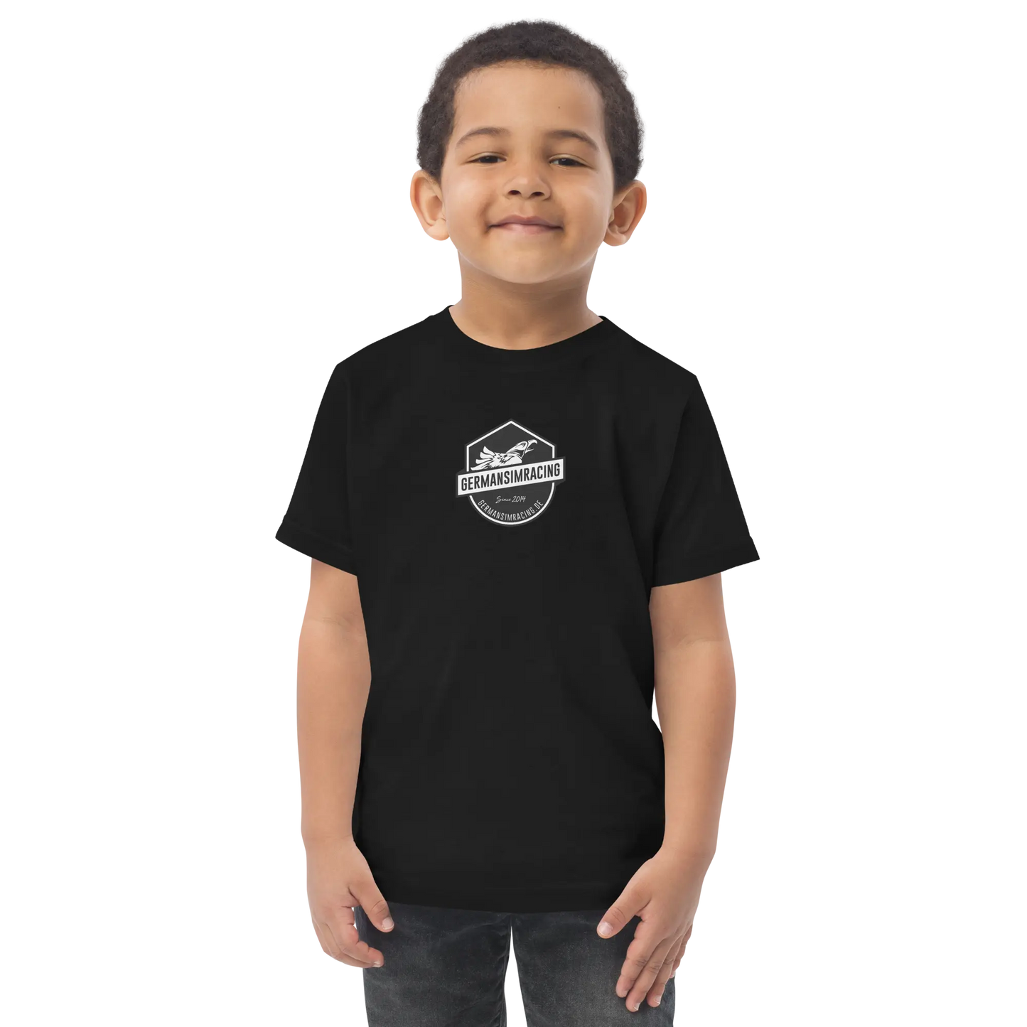 Jersey-T-Shirt für Kleinkinder (Badge) - GermanSimRacing