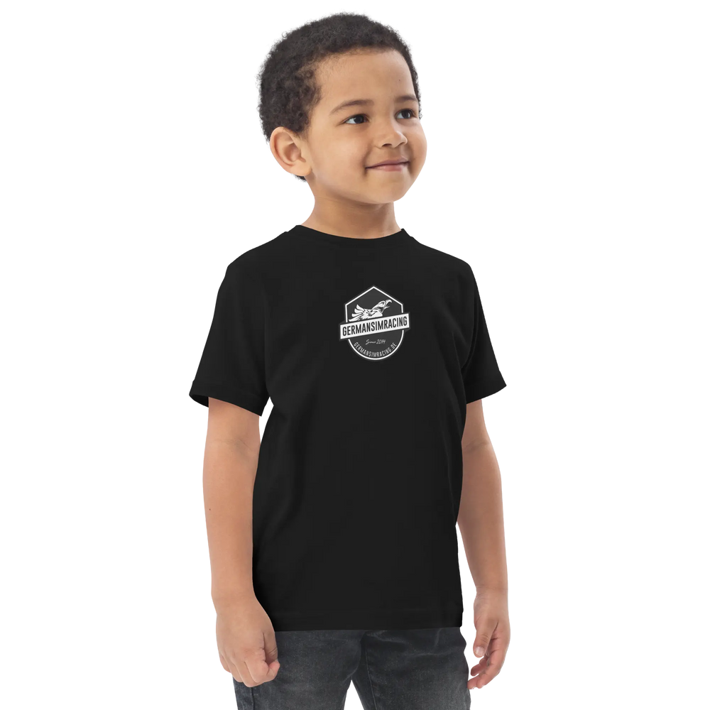 
                  
                    Jersey-T-Shirt für Kleinkinder (Badge) - GermanSimRacing
                  
                