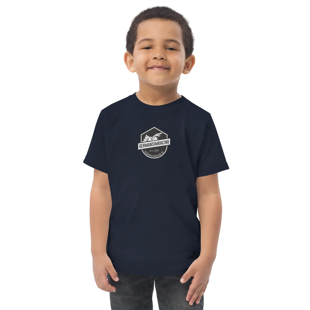 
                  
                    Jersey-T-Shirt für Kleinkinder (Badge) - GermanSimRacing
                  
                