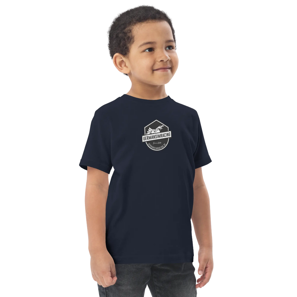 
                  
                    Jersey-T-Shirt für Kleinkinder (Badge) - GermanSimRacing
                  
                