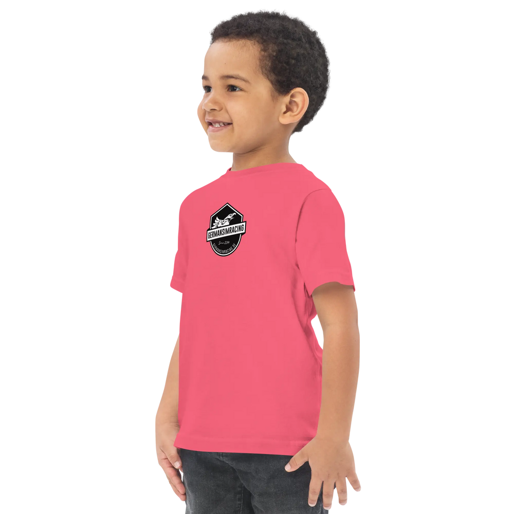 
                  
                    Jersey-T-Shirt für Kleinkinder (Badge) - GermanSimRacing
                  
                