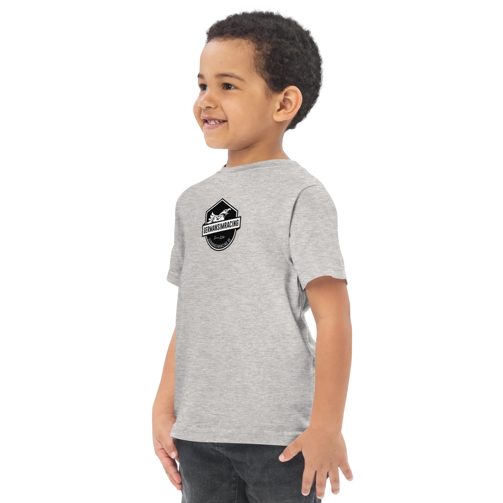 
                  
                    Jersey-T-Shirt für Kleinkinder (Badge) - GermanSimRacing
                  
                