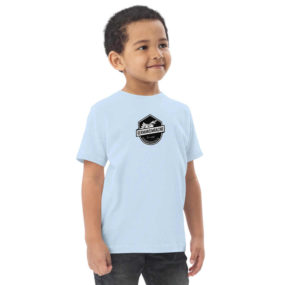 
                  
                    Jersey-T-Shirt für Kleinkinder (Badge) - GermanSimRacing
                  
                