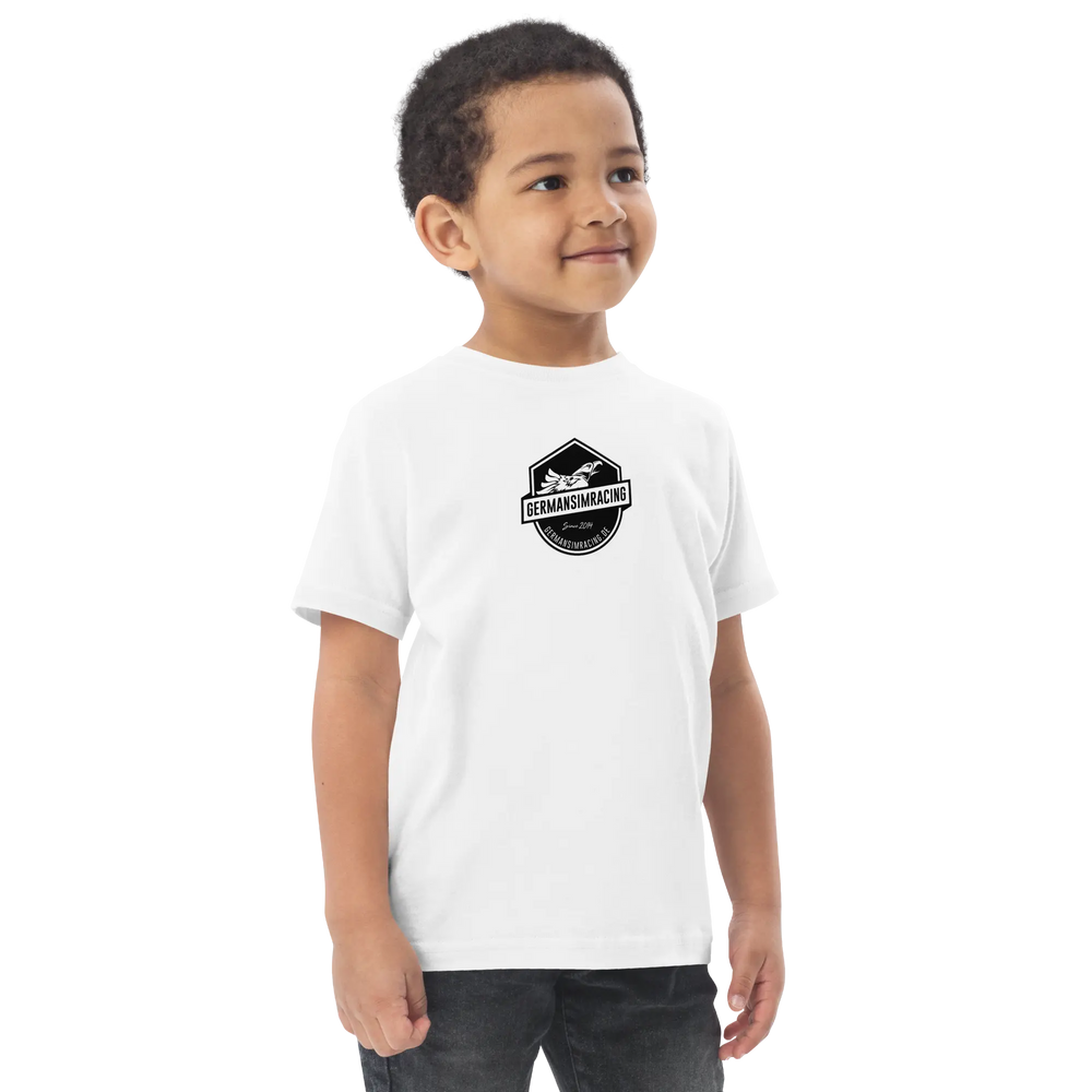
                  
                    Jersey-T-Shirt für Kleinkinder (Badge) - GermanSimRacing
                  
                