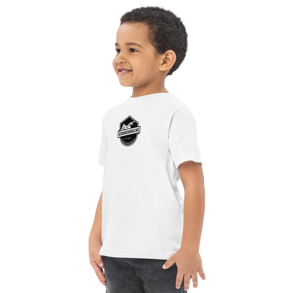 
                  
                    Jersey-T-Shirt für Kleinkinder (Badge) - GermanSimRacing
                  
                