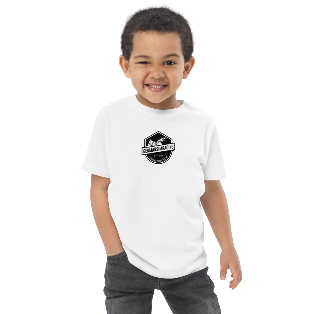
                  
                    Jersey-T-Shirt für Kleinkinder (Badge) - GermanSimRacing
                  
                