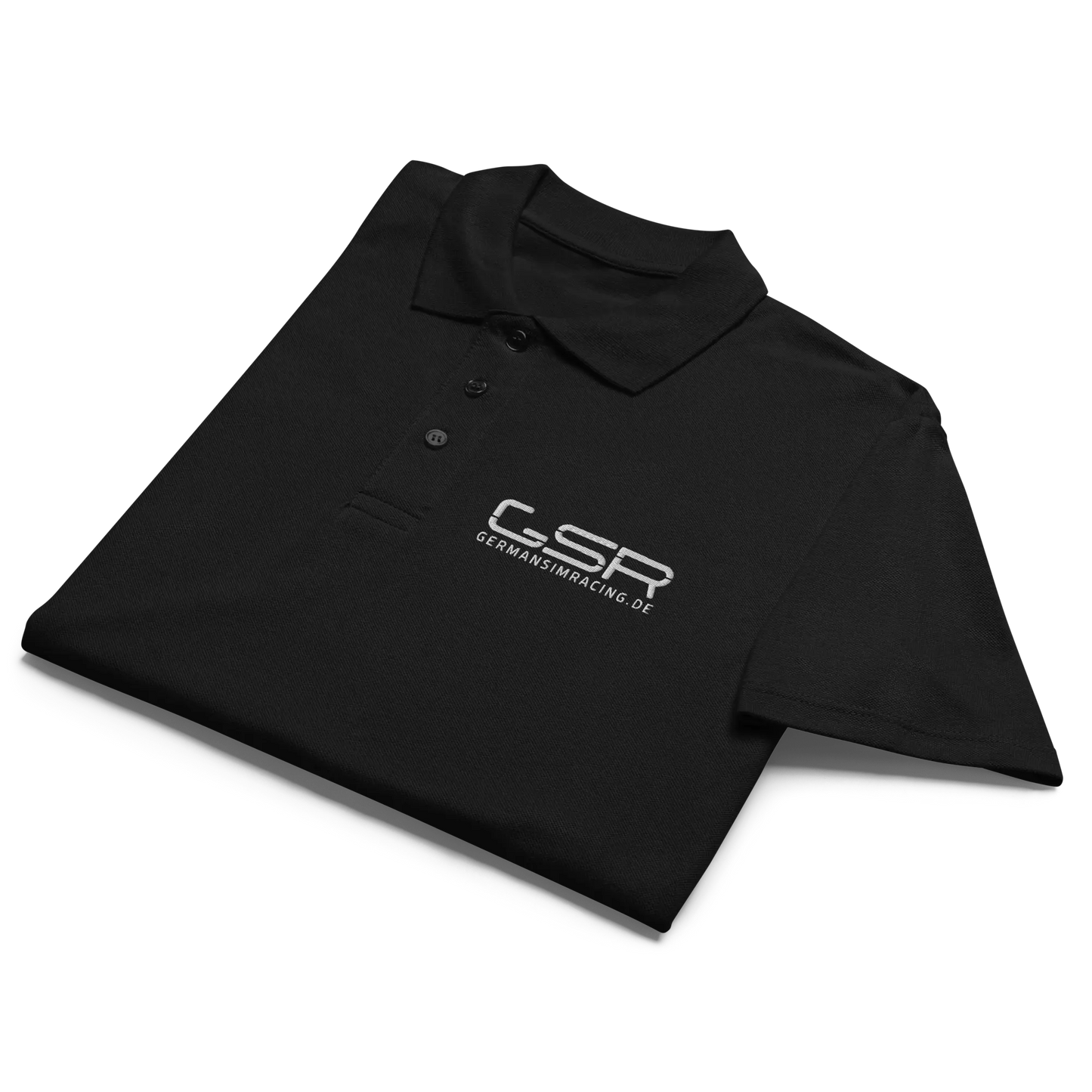 Premium-Piqué-Poloshirt (Logo) (GSR Intern) - GermanSimRacing