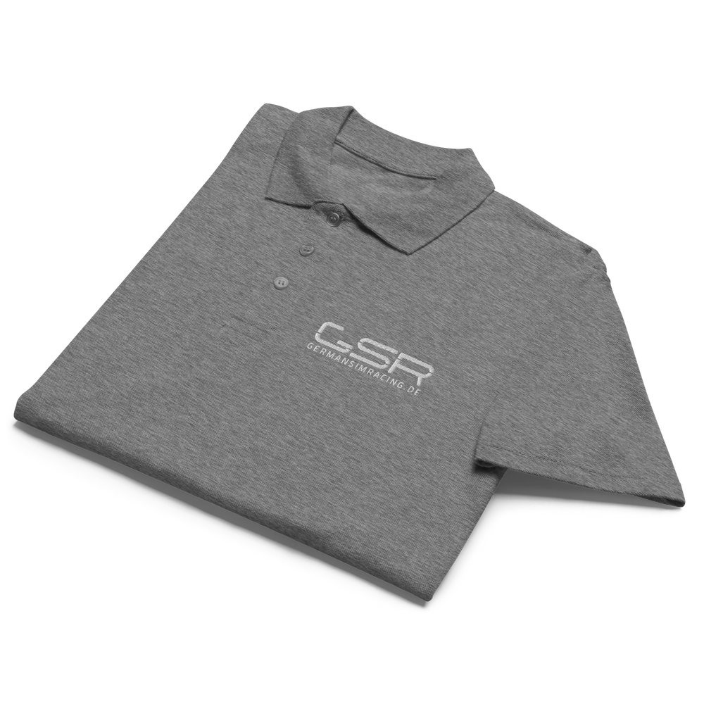 
                  
                    Premium-Piqué-Poloshirt (Logo) (GSR Intern) - GermanSimRacing
                  
                