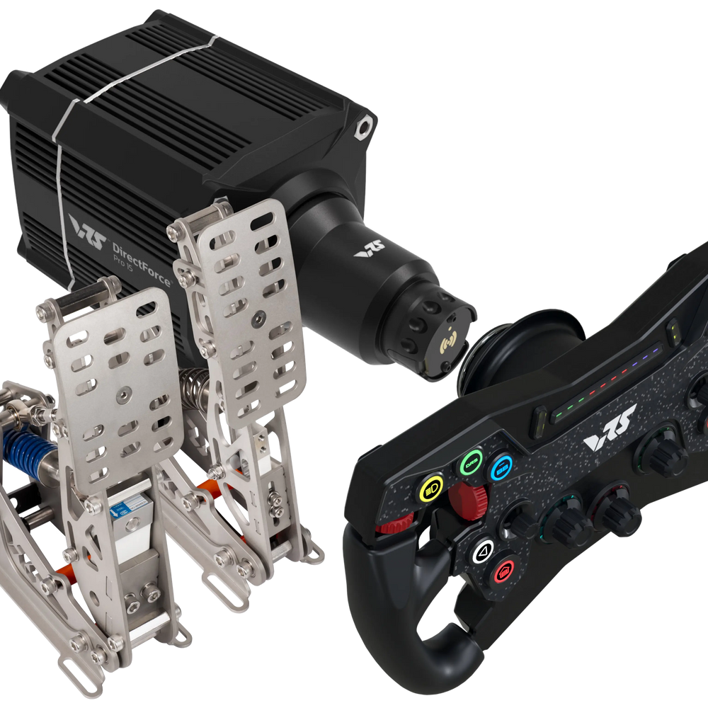 R295 + DFP15 Wheelbase + Pedals - GermanSimRacing