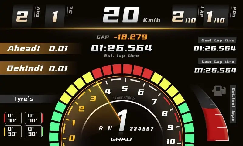 
                  
                    R800 Digital Dash - GermanSimRacing
                  
                