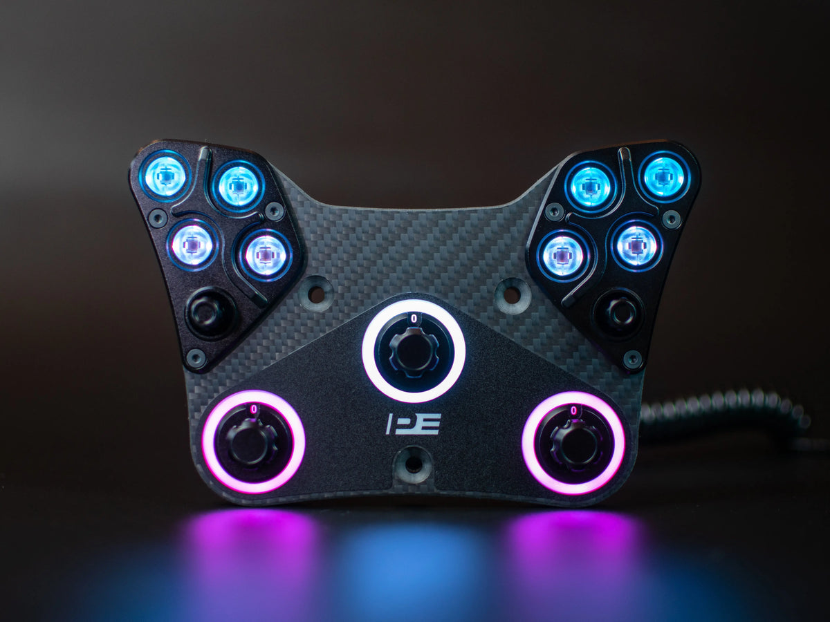 Button Pate RALLY Button Plate | GermanSimRacing