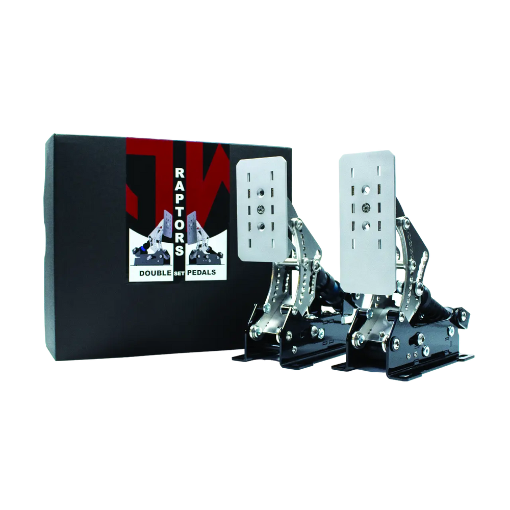 
                  
                    Raptors Pedals DOUBLE SET - GermanSimRacing
                  
                