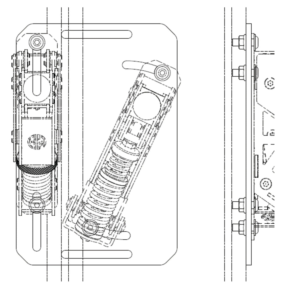 
                  
                    SET TAU MOUNTING PLATE V2 - GermanSimRacing
                  
                