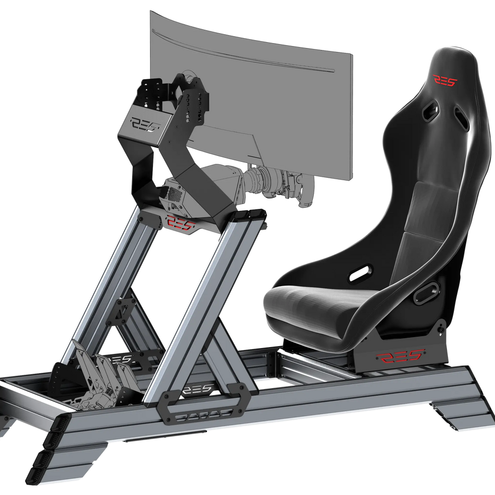 SMART COCKPIT + RES TECH GT SEAT - GermanSimRacing