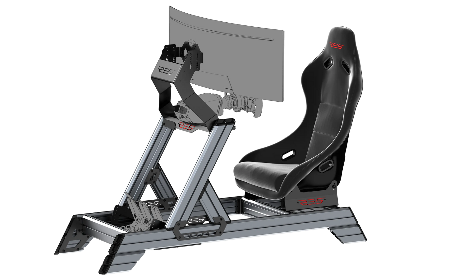 SMART COCKPIT + RES TECH GT SEAT - GermanSimRacing