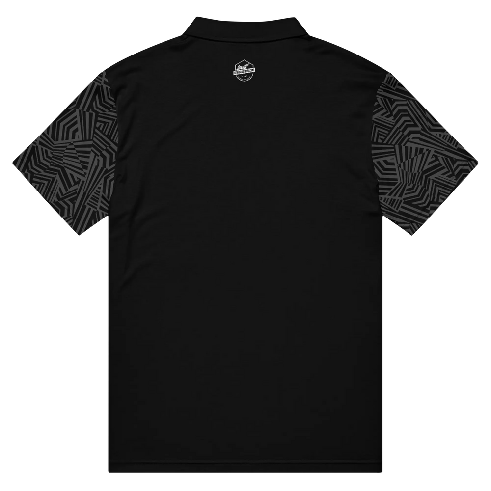 
                  
                    Schmal geschnittenes Herren-Polo-Shirt (Badge, Dazzle) - GermanSimRacing
                  
                