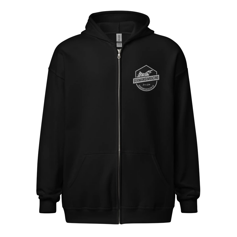 
                  
                    Unisex Heavy-Blend Zip Hoodie (Badge, Logo) - GermanSimRacing
                  
                
