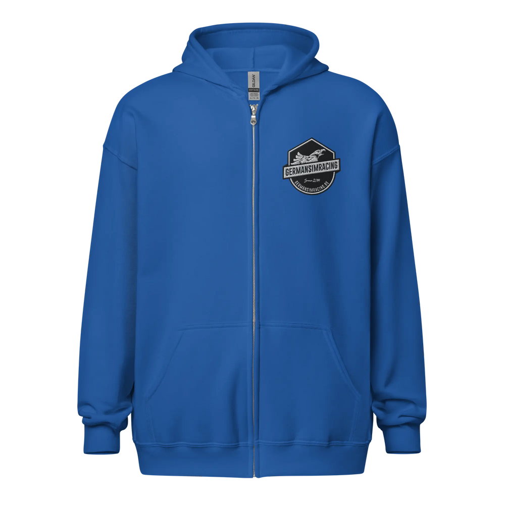 
                  
                    Unisex Heavy-Blend Zip Hoodie (Badge, Logo) - GermanSimRacing
                  
                