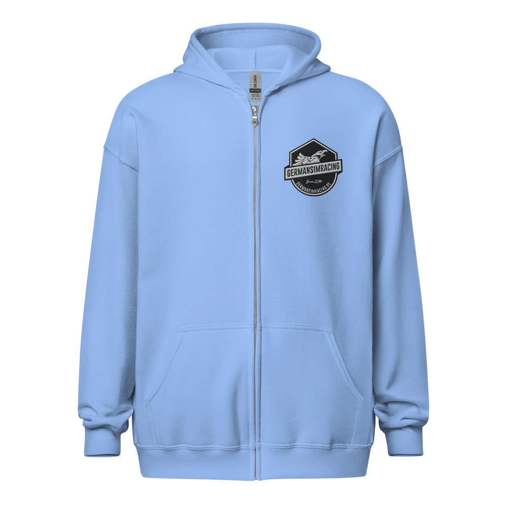 
                  
                    Unisex Heavy-Blend Zip Hoodie (Badge, Logo) - GermanSimRacing
                  
                