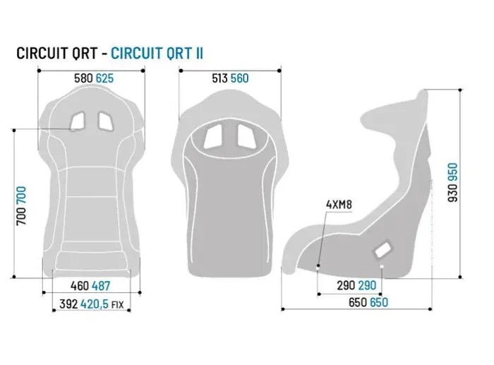 
                  
                    Sparco Circuit II QRT
                  
                